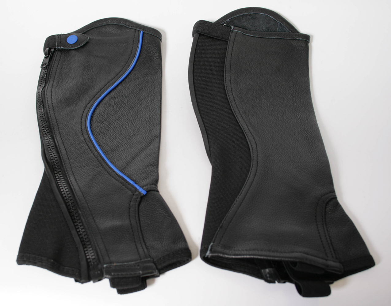 Riders Trend Unisex Super Grip 2-Tone Leder Chaps Gaiter 32 x 39.5 cm