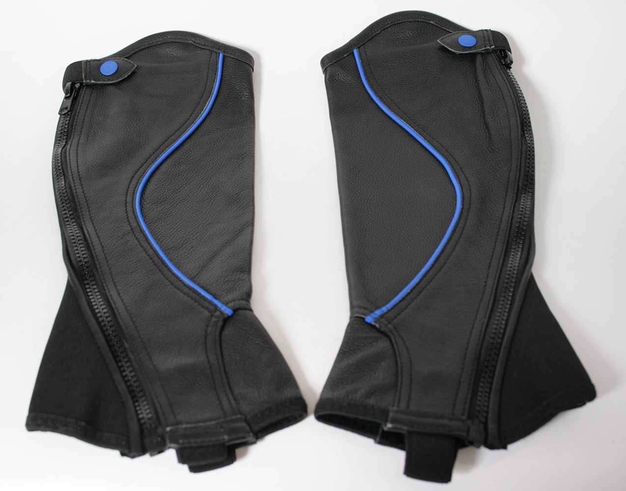 Riders Trend Unisex Super Grip 2-Tone Leder Chaps Gaiter 32 x 39.5 cm