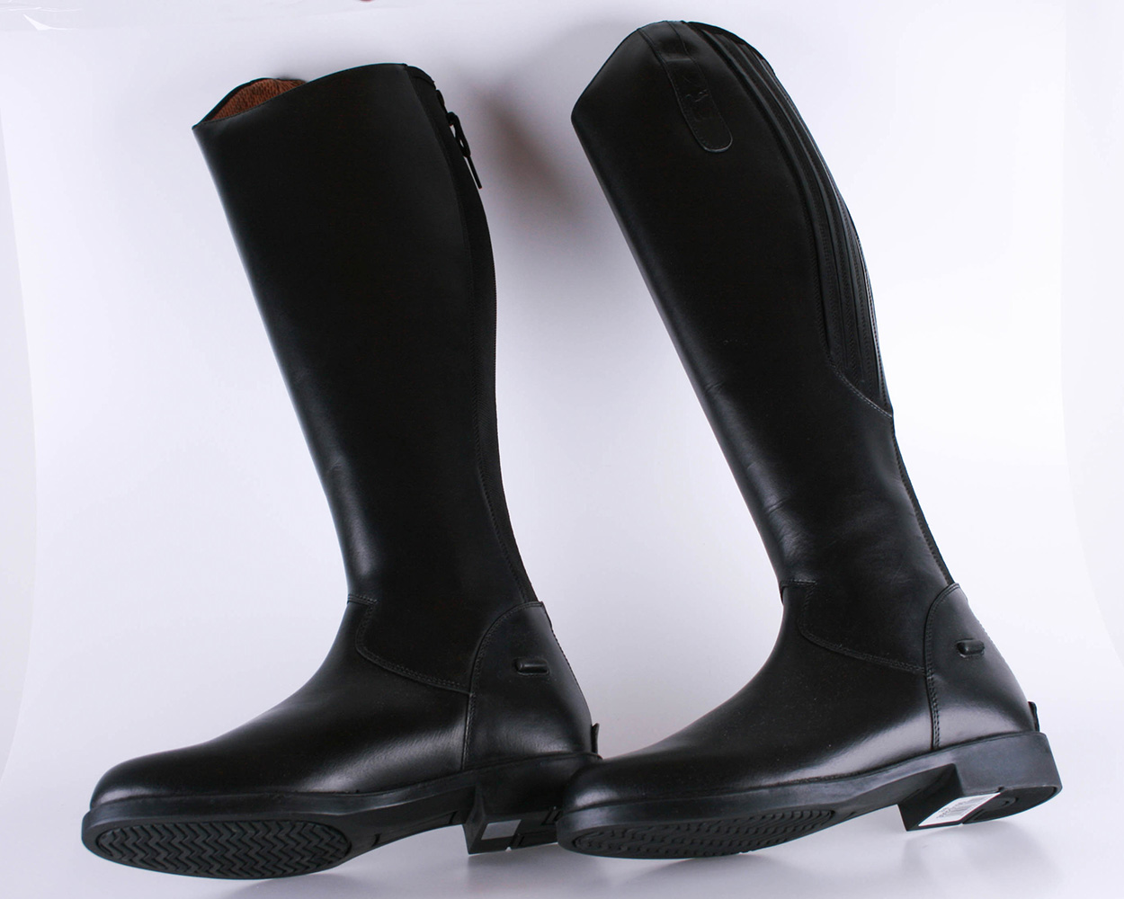 HKM Herren Reitstiefel Rimini Standardlänge Weite Schwarz 38