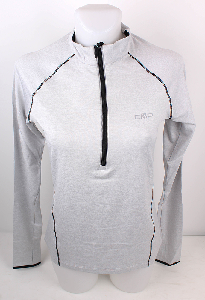 CMP Damen Sweatshirt Fitness Sweat Ice Mel Gr. D40 Funktionsshirt Trainingsshirt