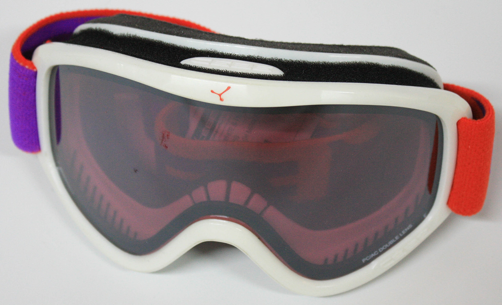 Masque de ski Cebe Striker Light Rose Flash Mirror blanc / rouge, M