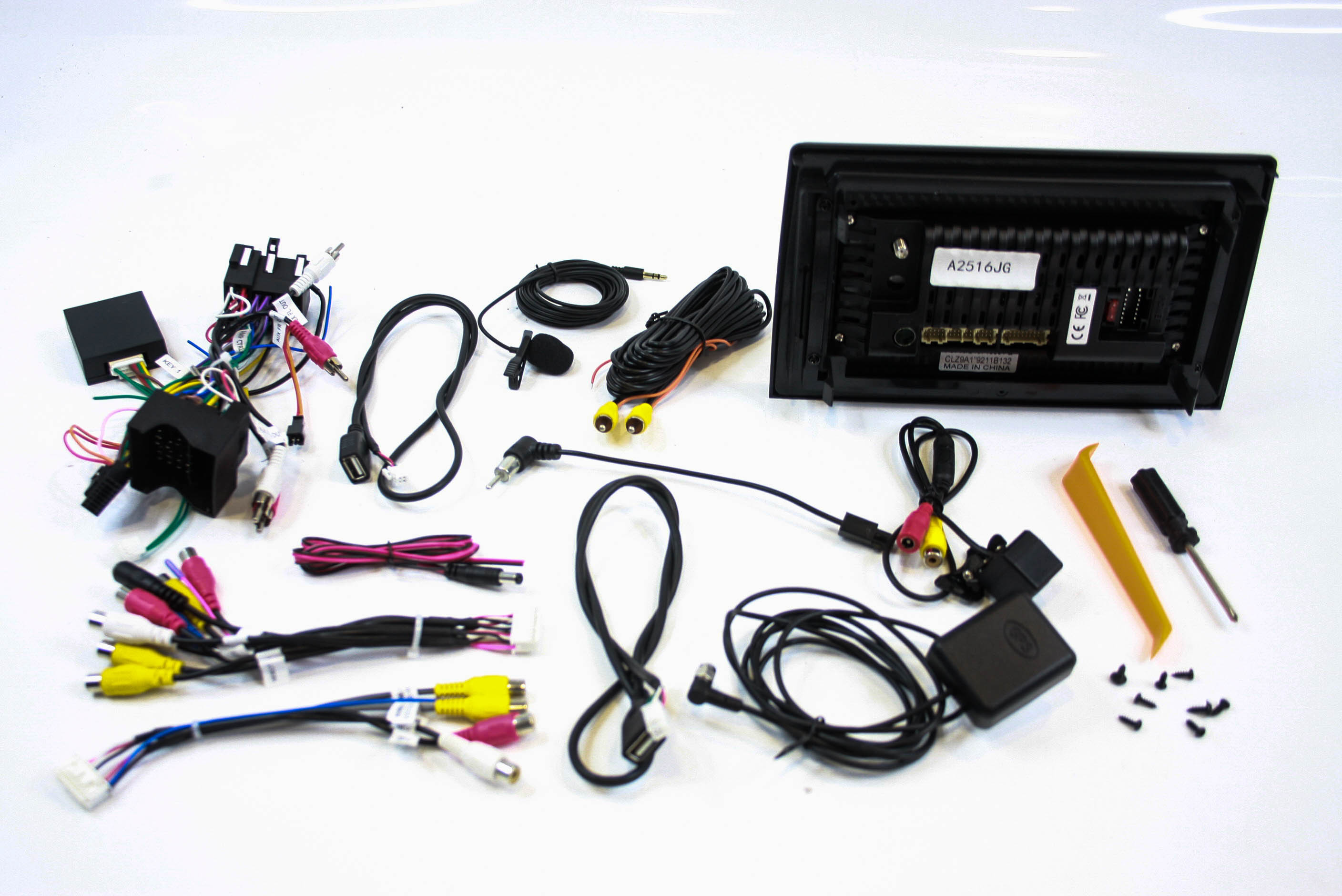 CAMECHO 9 Zoll Autoradio Navi Audi Din2 Mirror Link Bluetooth USB Rückfahrkamera